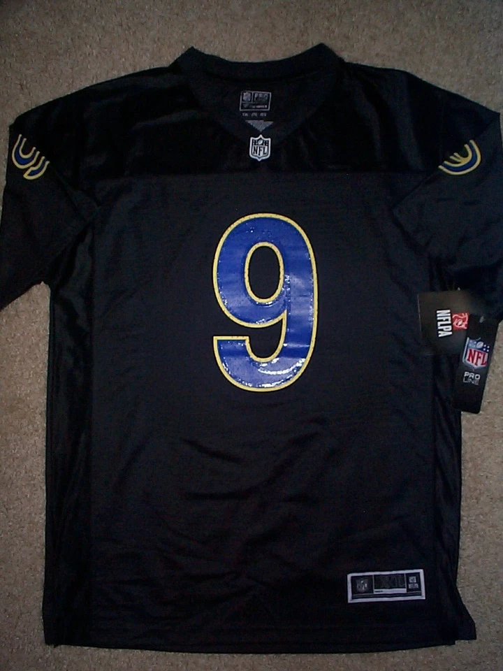 *IRREGULAR* Camiseta deportiva de los Rams Matthew Stafford nfl jóvenes niños niños (xl 18-20) Foto 2 de 3
