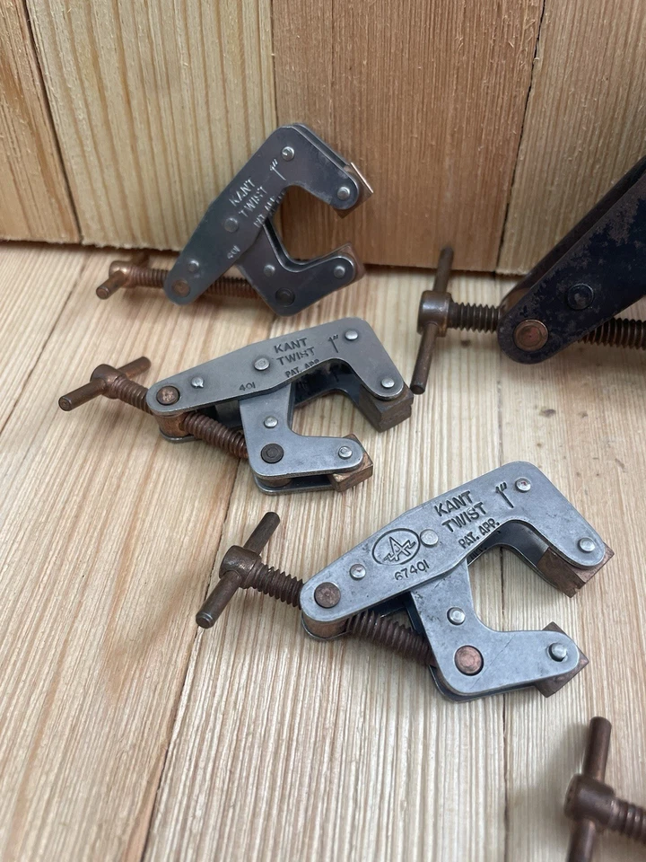 "LOTE DE 8 (7) 1"" #401 (1) 2"" #405 maquinista Kant Twist EE. UU." Foto 4 de 4