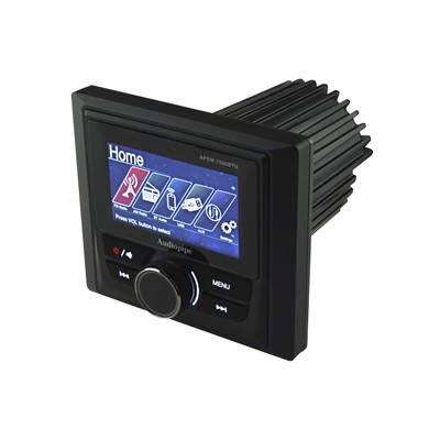 3'' 25W TFT LCD High Definition Multimedia Marine Head Unit Audiopipe