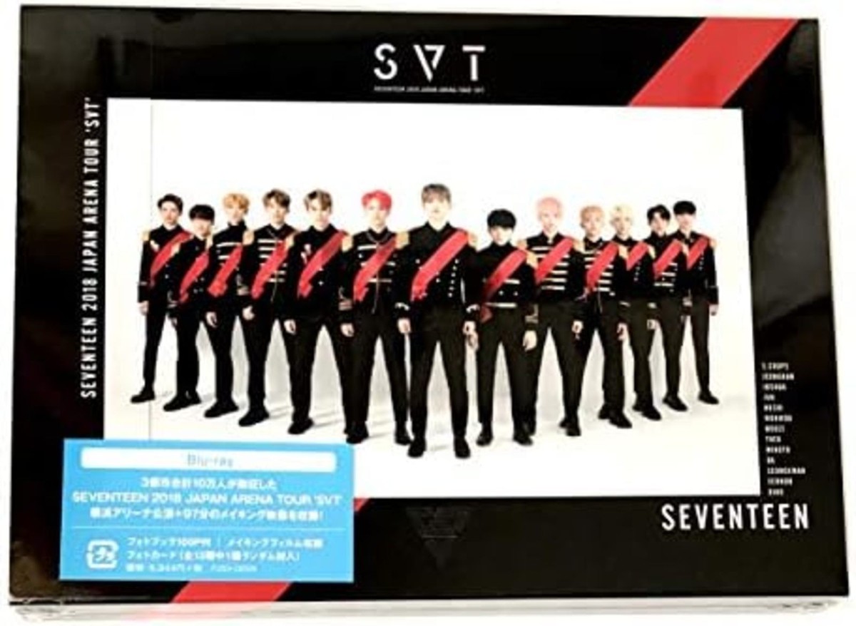 SEVENTEEN - SEVENTEEN 2018 ARENA TOUR ‘SVT’ Blu-ray SEVENTEEN 2018 JAPAN ARENA TOUR SVT Blu-ray Yokohama Arena