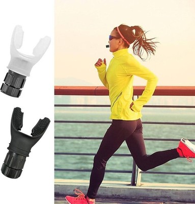 2x Verstellbarer Atemtrainer für Lunge, Fitness & Ausdauer Training Gerät
