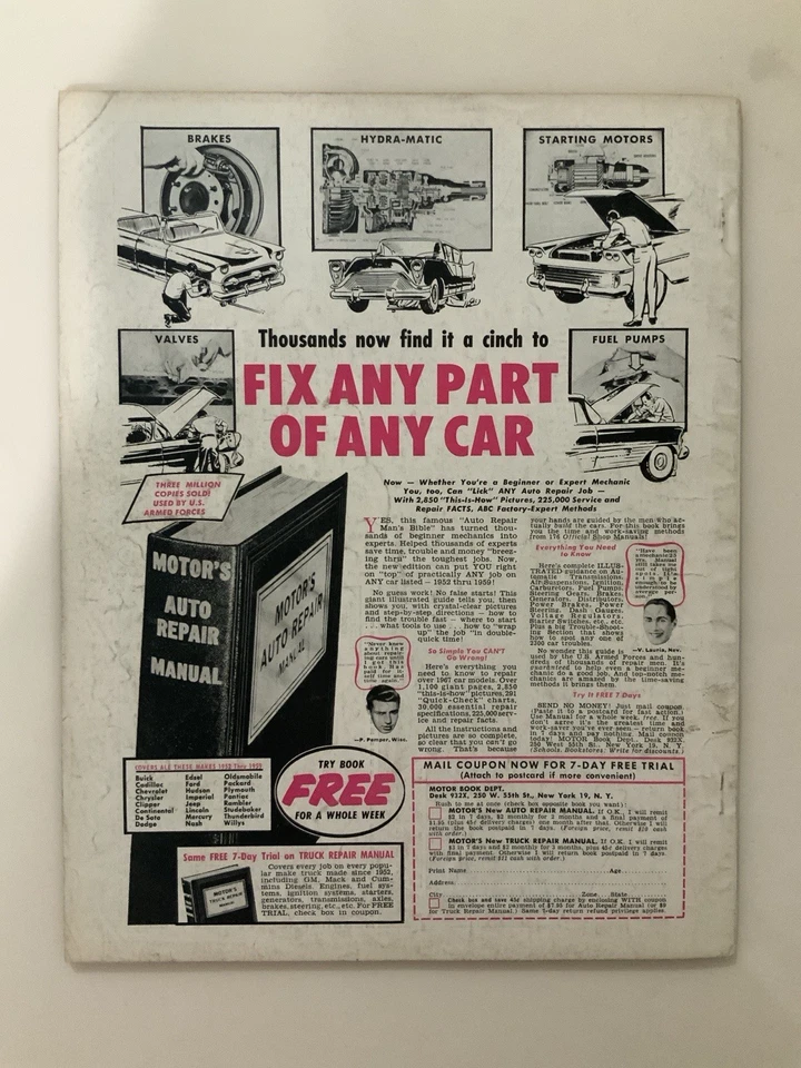 Man's Adventure Magazine v. 2 #11, Nov 1959 3.0 Hot Poker Cover - Image 2 of 2