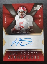 2014 SPX Ha Ha Clinton-Dix SPX Rookie Signatures Auto 274/299 #125 Alabama