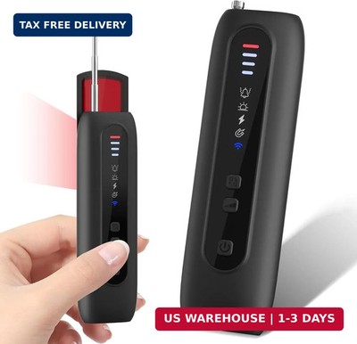 Hidden Camera Detectors 6-in-1 Bug Detector .GPS Tracker.,Listening Device Detec