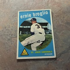 1959 Topps - Ernie Broglio #296 (RC)