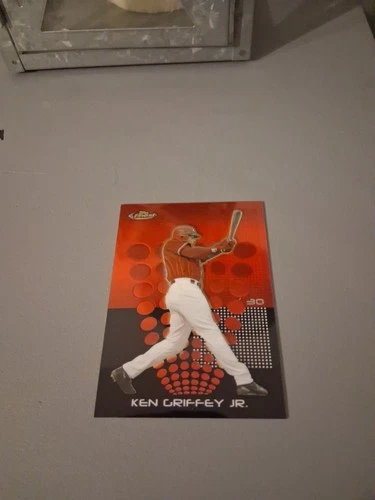 Ken Griffey Jr. Baseball Card- Reds- Topps Finest