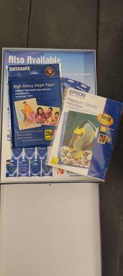 Glossy Fotopapier Konvolut Verbatim A4 150 g/m² x100 A6 235 g/m² Epson Testpaket