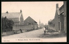 CPA Wassigny, Rue de la Gloriette 1907 