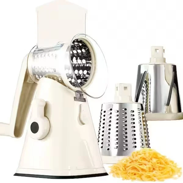NutriSlicer 3-in-1 Spinning/Rotating Mandoline & Countertop Food Slicer & Grater