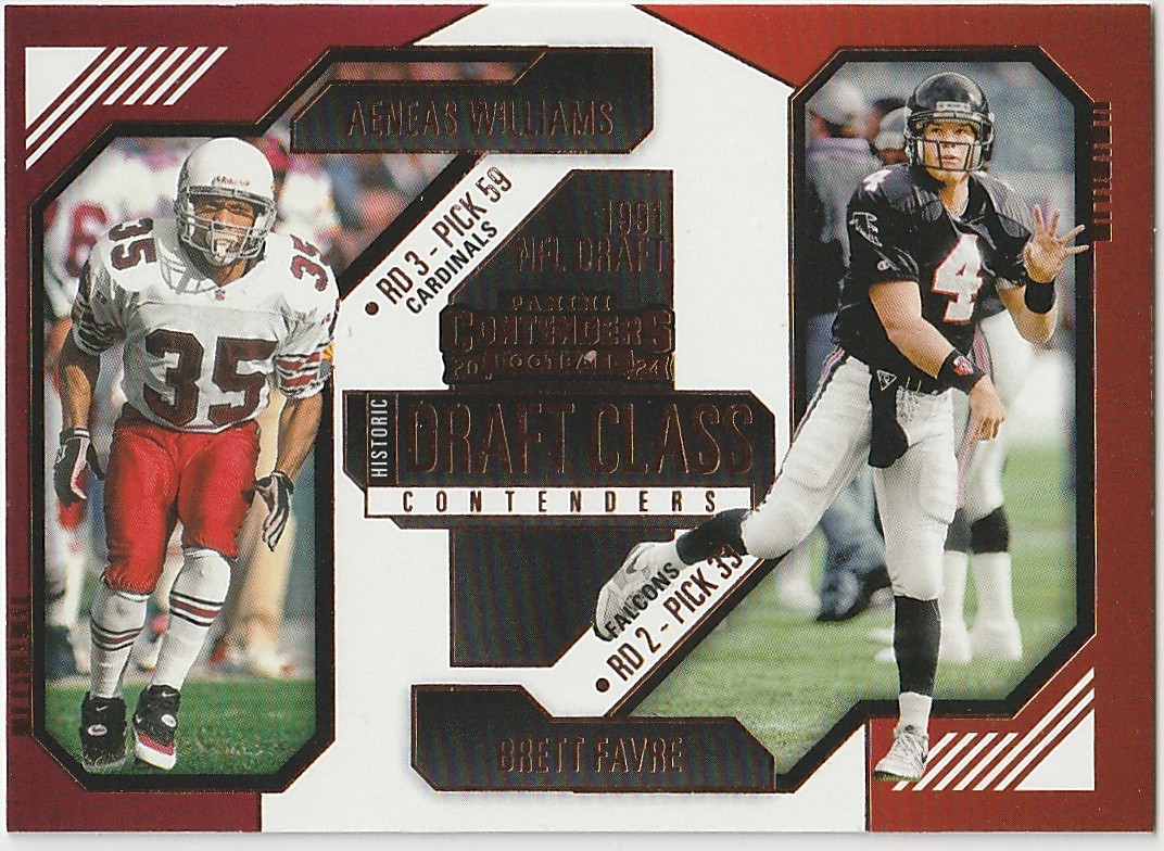 2024 Panini Contenders Draft Class Bronze Aeneas Williams/Brett