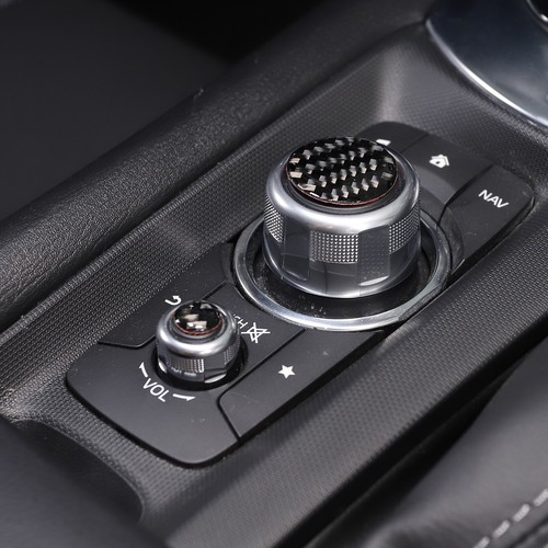 Carbon Fiber Multimedia Knob Decorative Sticker For Mazda MX-5 2016-2023 - Picture 7 of 10