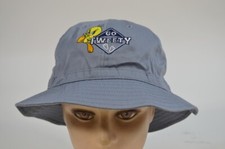 Looney Tunes Go Tweety Bird Bucket Hat Vintage 90's Gray 1999 Warner Bros