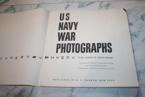Vintage Booklet WWII US Navy War Photographs 1945 - Picture 2 of 7