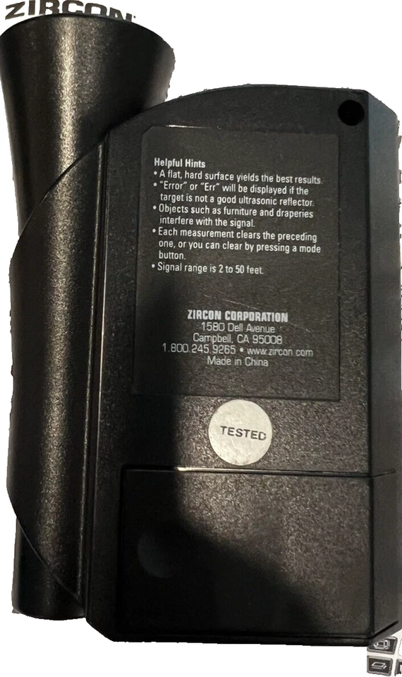 ZIRCON Sonic Measure DMS550 DM5OL - Image 2 of 4