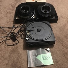 Kodak 750H Carousel Projector - Remote - 2 Carousel Trays Parts Only Read Info