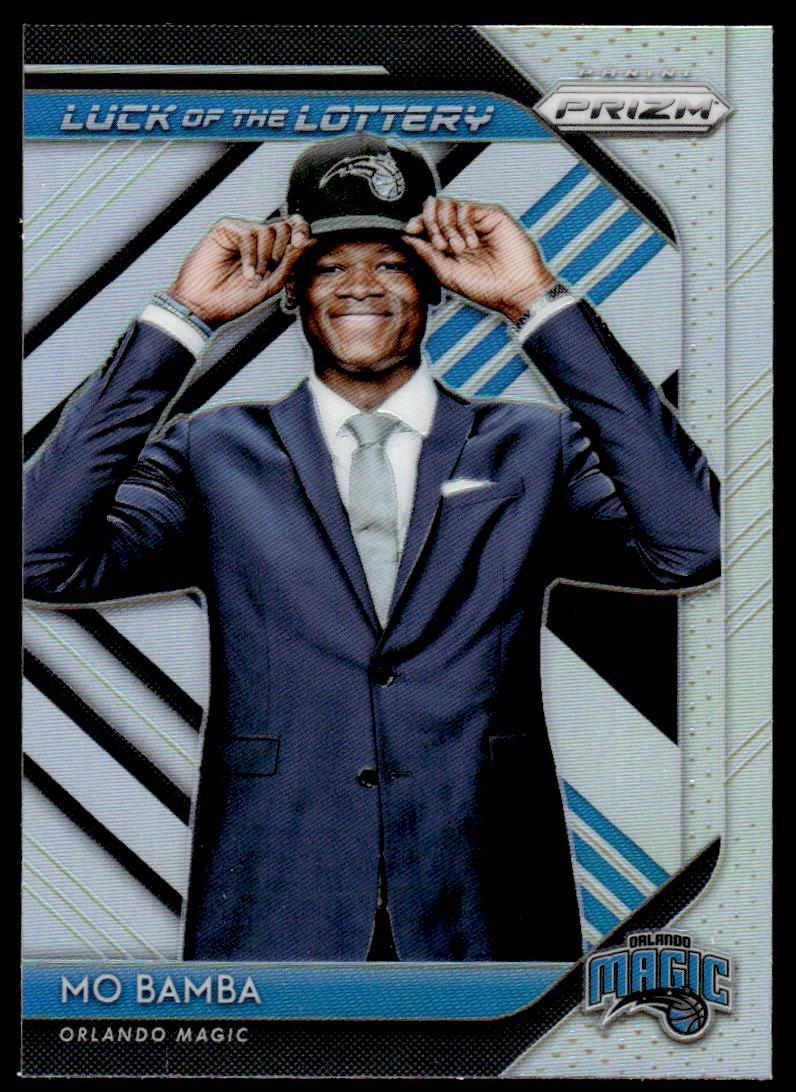 2018-19 Panini Prizm 6 Mo Bamba Orlando Magic Basketball Card Silver