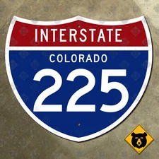 Colorado Interstate 225 highway marker road sign 12x10 Denver Aurora