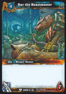 World of Warcraft TCG Dar the Beastmaster - Crown of the Heavens 79/198