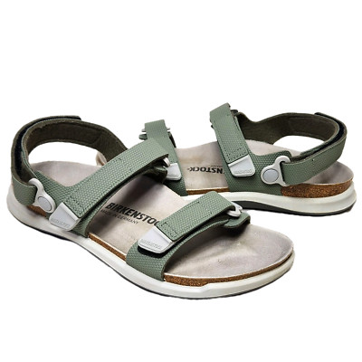 BIRKENSTOCK Kalahari Outdoor Sz 7/38 Futura Khaki Green Hiking Sport Sandals