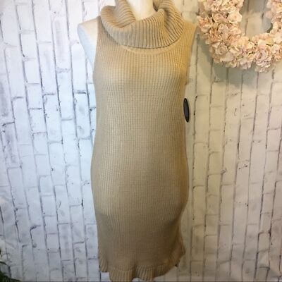 brown sleeveless turtleneck dress LESET Lauren Sleeveless Turtleneck in Chocolate in Jersey