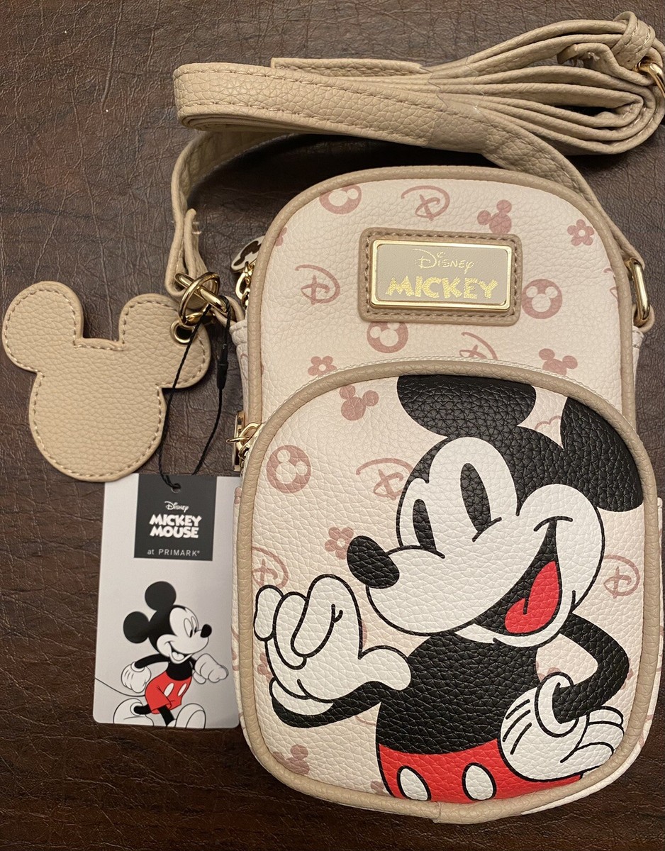 Primark Disney Phone Purse Primark Disney Mickey Mouse 3D Black