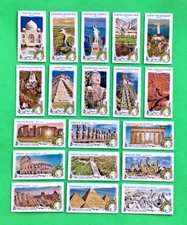 2023 ALLEN GINTER mini  WORLD OF WONDER  Complete set of 50 . PYRAMIDS , PETRA