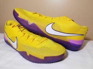 Nike Kobe Bryant AD NXT Yellow Strike Purple mens shoes AQ1087-700 SZ 16 Lakers | eBay