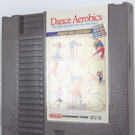 DANCE AEROBICS for Nintendo NES! Cleaned, Tested, and Working Loose Cart Only!