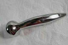 Solid Brass Chrome Finish Heavy top Handle for Wooden Walking Cane / Stick deep