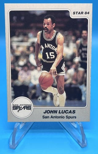 John Lucas #246 1983 Star card