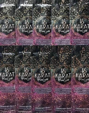 10 Designer Skin 16 Karat Rose Gold Tanning Lotion Packets