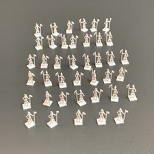 Lot 40 Mini Hero Monster Miniatures For Dungeons  Dragon D D Figure Board Game