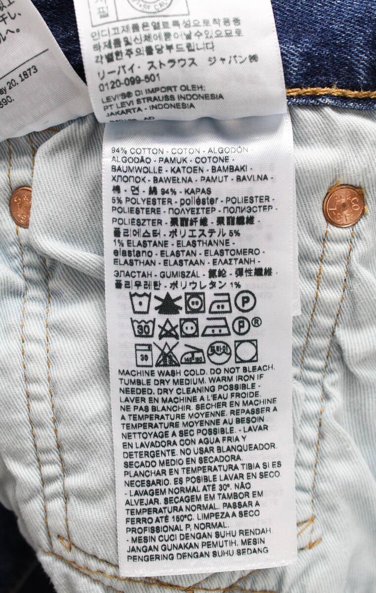 LEVI'S 501 Premium Big E Jeans Men's W29/L32 Whiskers Faded LEVI'S 501 Premium Big E Jeans Men's W29/L32 Whiskers Faded