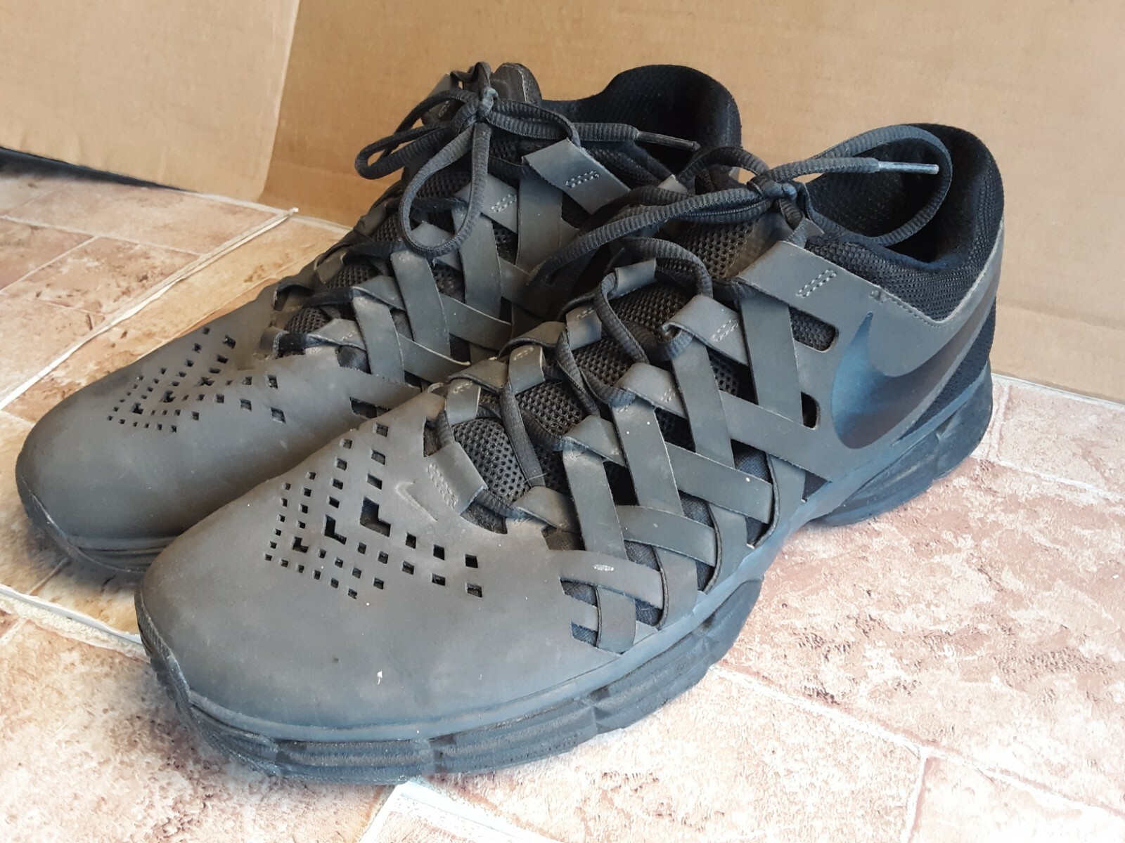 Size 14 - Nike Lunar Fingertrap TR Black - 898066-010 for sale online | eBay