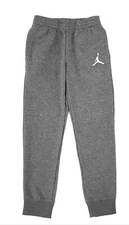 Nike Air Jordan Big Boys Fleece Joggers Sweatpants Size Size S M L XL Gray Black