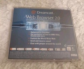 SEGA DREAMCAST Web Browser 2.0 DISC IS EXCELLENT 2000