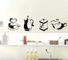4 x 5” kitchen wall stickers decoration vinyl Wall Art Stickers cutlery vinyl