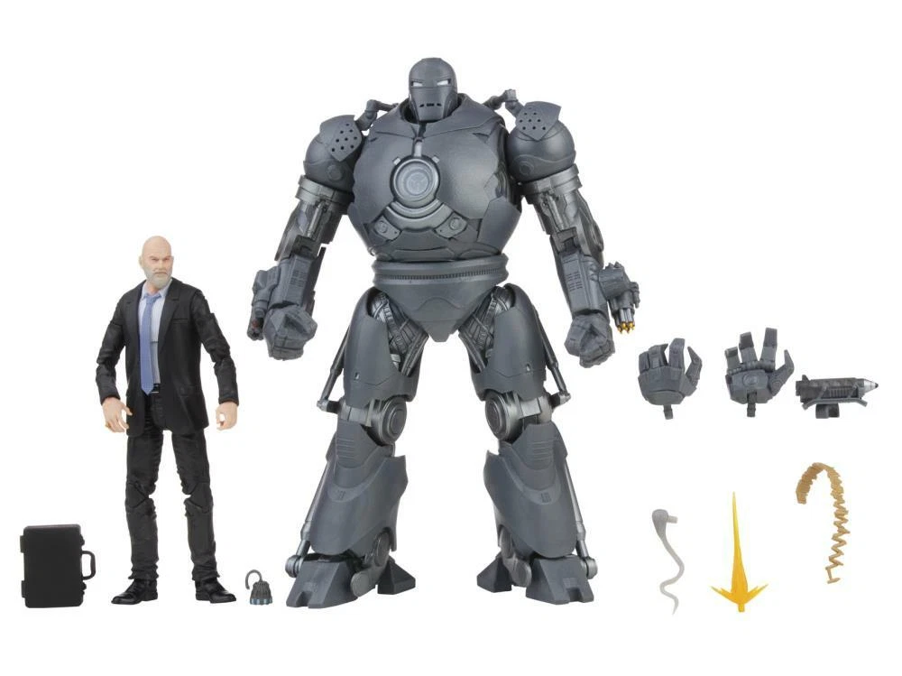Obadiah Stane and Iron Monger Iron Man Marvel Legends The Infinity Saga