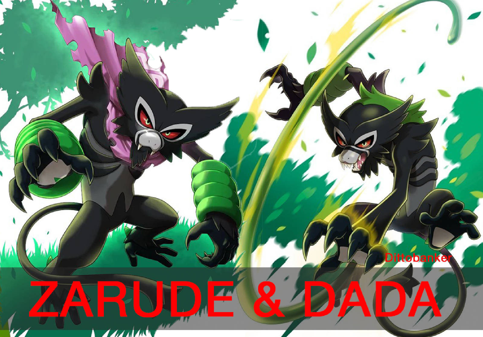 Zarude Pokemon Sword Shield, Pokemon Zarude Movie