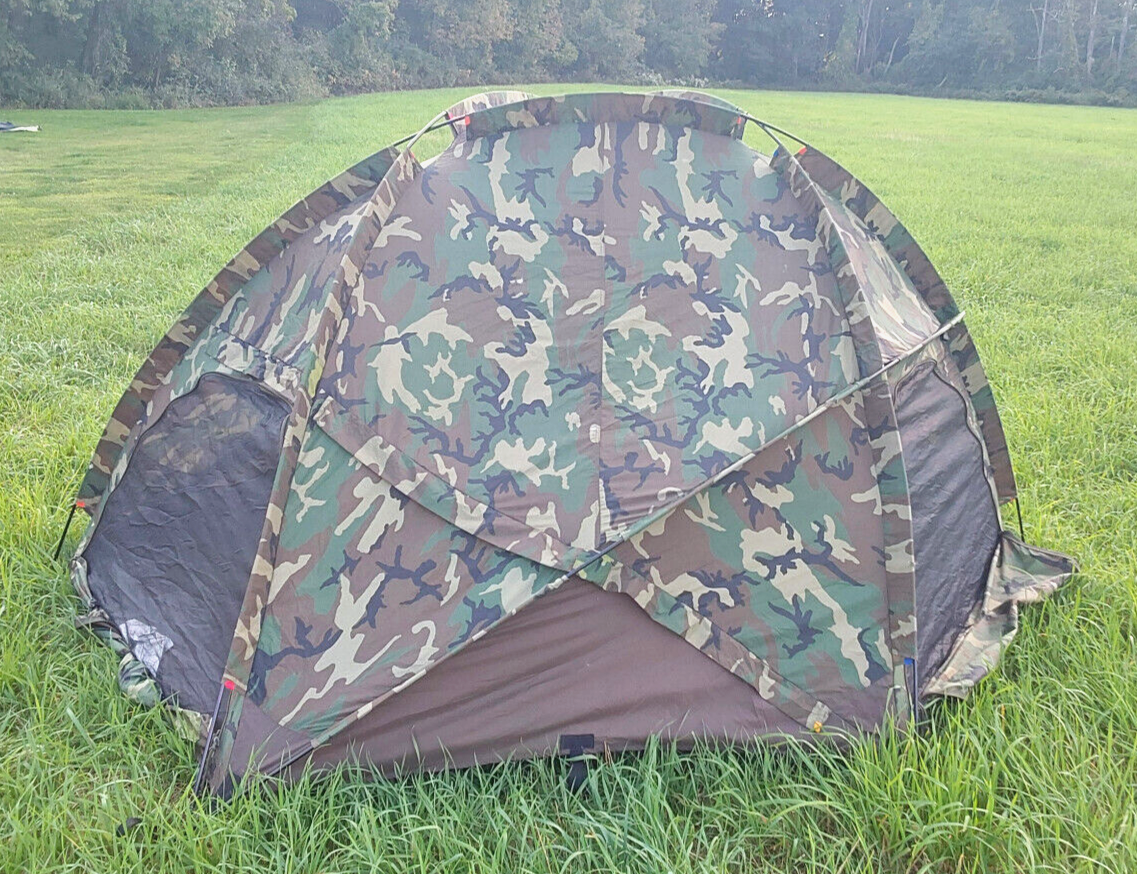 Eureka USMC 4 Man Extreme Cold Weather Tent - Woodland Camo Eureka USMC 4 Man Extreme Cold Weather Tent - Woodland Camo
