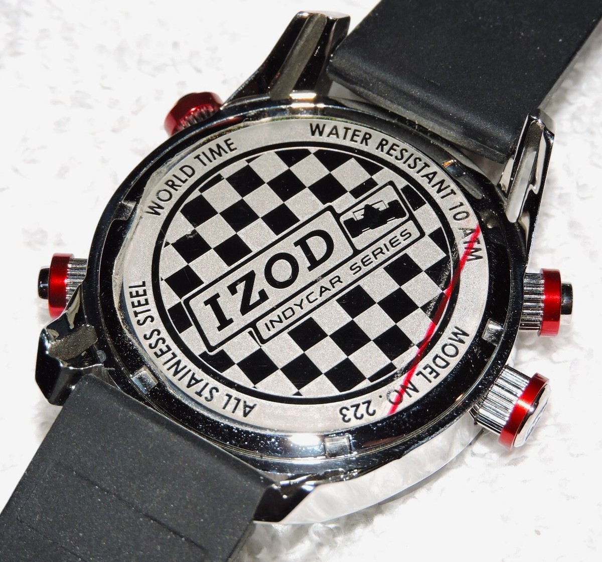 Ritmo Mundo IZOD Indycar Series Analog/Digital Chronograph