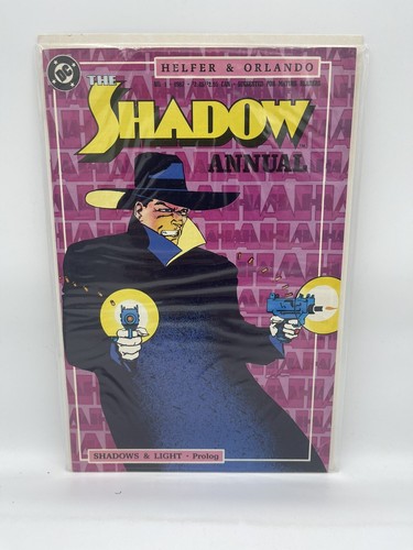 The Shadow Annual #1 DC Comics 1987 Bagged Boarded
