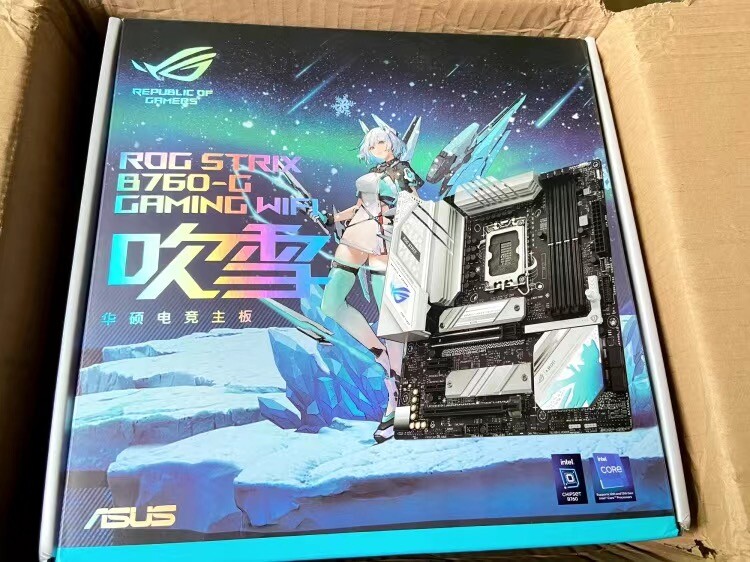 ASUS ROG STRIX B760-G GAMING WIFI Intel LGA1700 mATX Motherboard