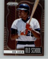 2021 Panini Prizm Rod Carew OS-5 California Angels Old School