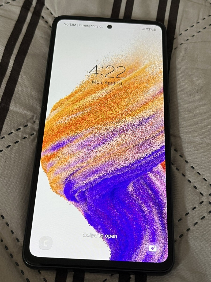 Samsung Galaxy A53 5G SM-A536U - 128GB - Awesome Black (boost