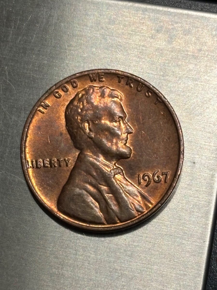 1967 3.2 gram penny off center L on rim + more errors | eBay