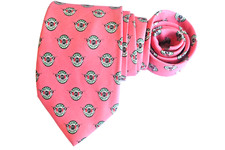 VINEYARD VINES MEN'S TIE PINK/POTS ANUAL Width: 3.50" Length: 59"