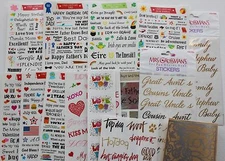 Mrs. Grossman sticker sheet You Choose - Card Captions 