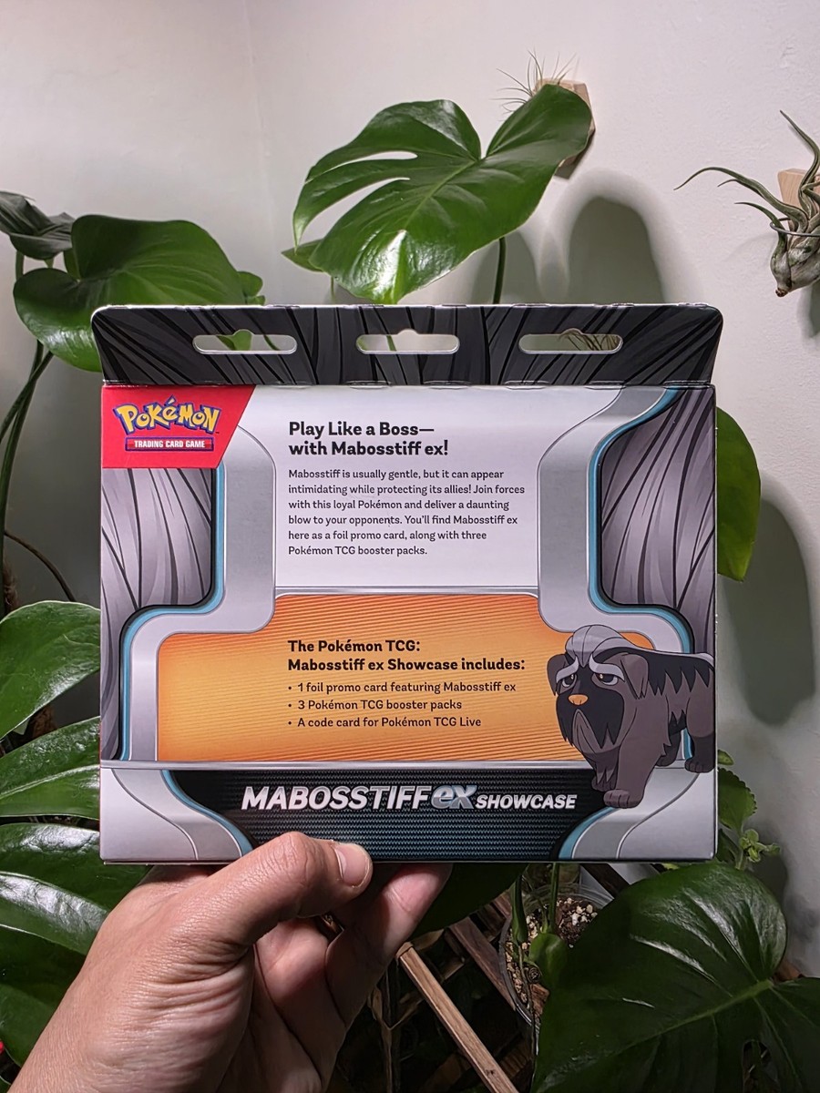 Pokemon TCG: Mabosstiff EX Showcase Box