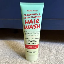 Trader Joe's Cleansing + Conditioning Hair Wash Grapefruit + Mint